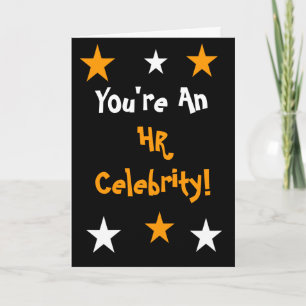 HR Celebrity! Human Resources Any Occasion Holiday Card