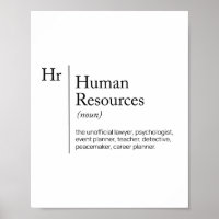 HR Definition dictionnary