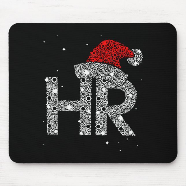 Hr Human Resource Jobs - Funny Christmas Gift  Mouse Pad (Front)