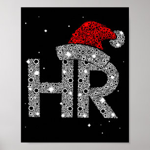 Hr Human Resource Jobs - Funny Christmas Gift  Poster