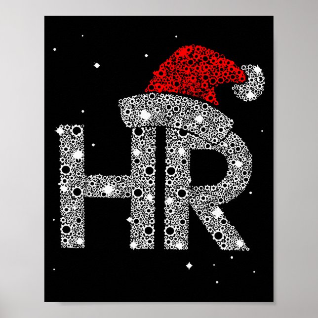 Hr Human Resource Jobs - Funny Christmas Gift  Poster (Front)