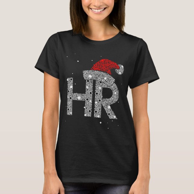Hr Human Resource Jobs - Funny Christmas Gift  T-Shirt (Front)