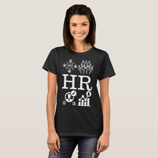 HR (Human Resources Dept.) T-Shirt (Front Full)
