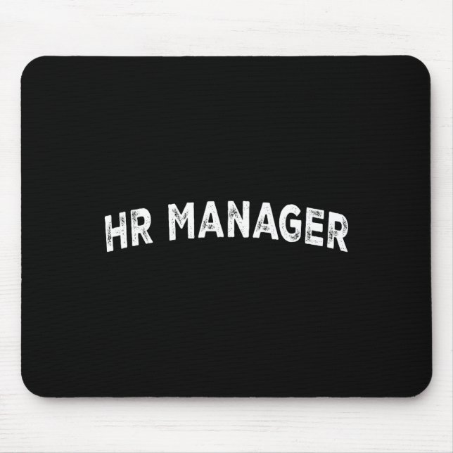 Hr Manager  Mouse Pad (Front)