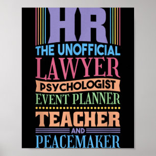 Hr Office And Human Research Quote Poster