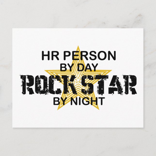 HR Person Deadly Ninja Postcard (Front)