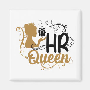 HR Queen Human Resources Women Magnet