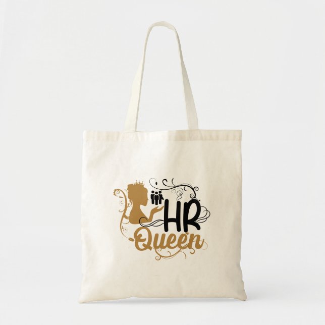 HR Queen Human Resources Women Tote Bag (Front)