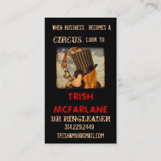 HR Ringleader - Cool Business Cards