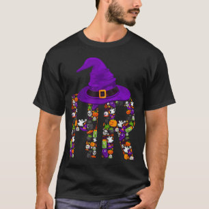 Hr Witch Human Resources Pumpkin Halloween Costume T-Shirt