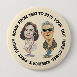 HRC & BILLY 10 CM ROUND BADGE