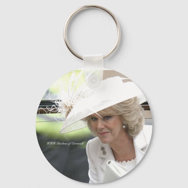 HRH Duchess of Cornwall Key Ring (Front)