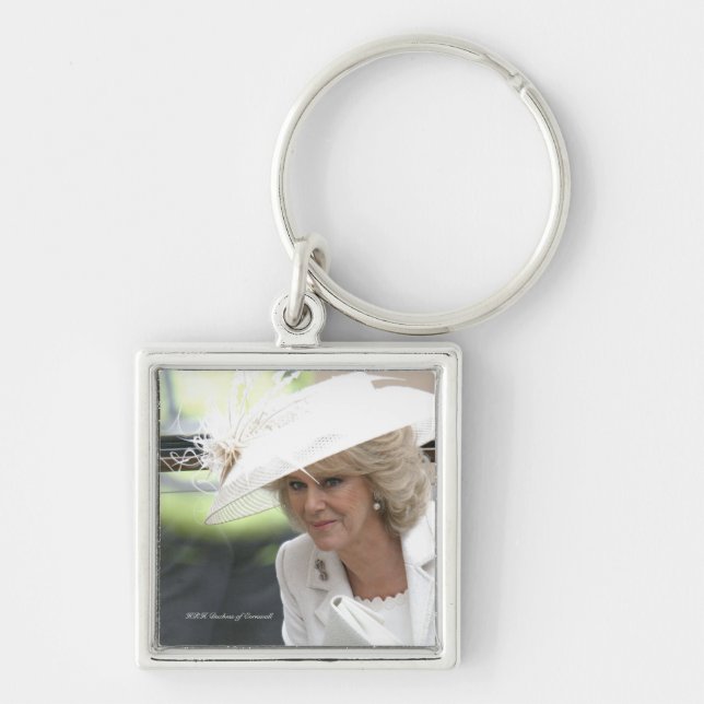 HRH Duchess of Cornwall Key Ring (Front)