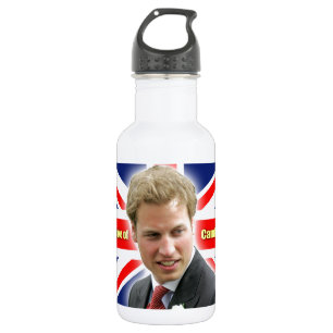 HRH Duke of Cambridge - Stunning! 532 Ml Water Bottle