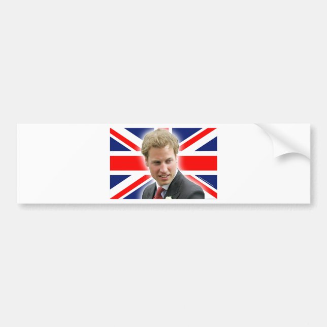 HRH Duke of Cambridge - Stunning! Bumper Sticker (Front)