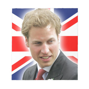 HRH Duke of Cambridge - Stunning! Notepad