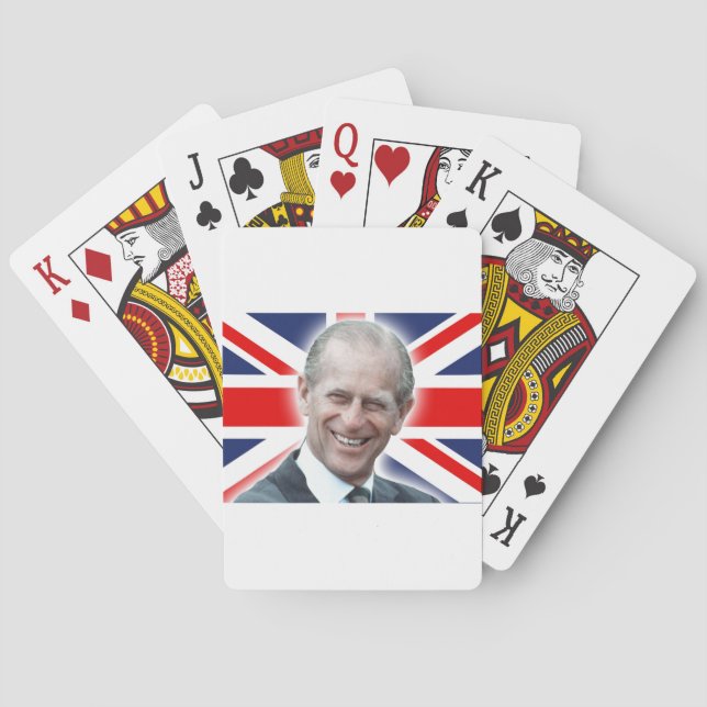 HRH Duke of Edinburgh - Great! Playing Cards (Back)
