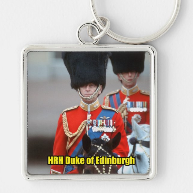 HRH Duke of Edinburgh Key Ring (Front)