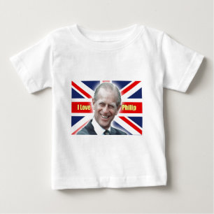 HRH Duke of Einburgh - I love Philip Baby T-Shirt