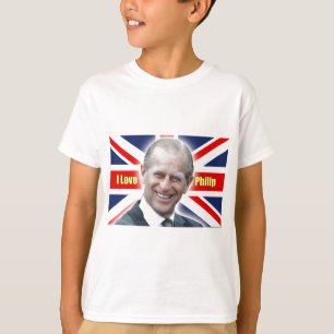 HRH Duke of Einburgh - I love Philip T-Shirt