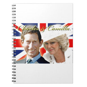 HRH Prince Charles & HRH Duchess of Cornwall Notebook