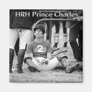 HRH Prince Charles Windsor 1974 Magnet