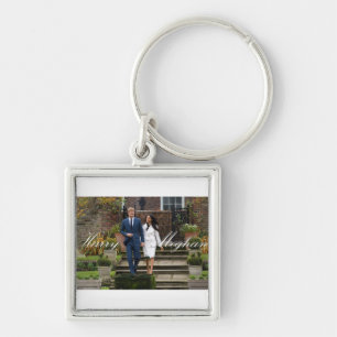 HRH Prince Harry and Meghan Markle Royal Wedding Key Ring