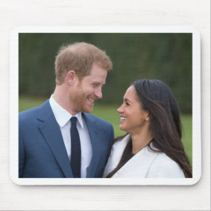 HRH Prince Harry and Meghan Markle Royal Wedding Mouse Pad