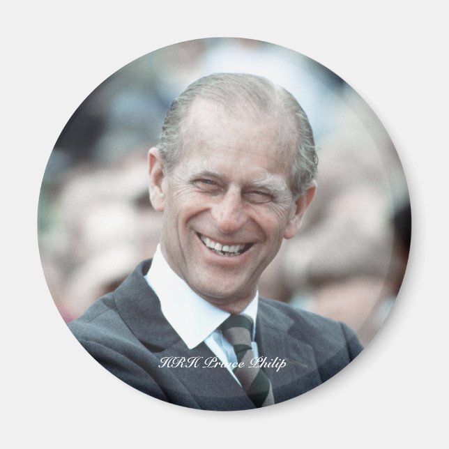 HRH Prince Philip 1983 Magnet (Front)
