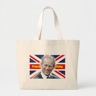 HRH Prince Philip - Super! Large Tote Bag