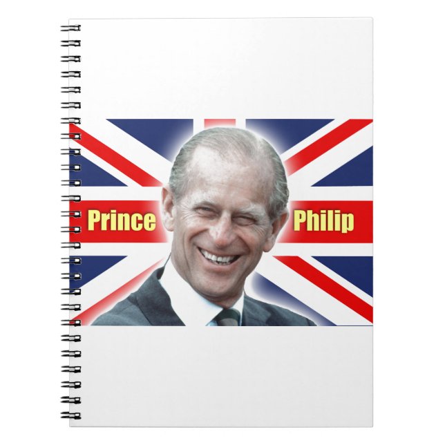HRH Prince Philip - Super! Notebook (Front)