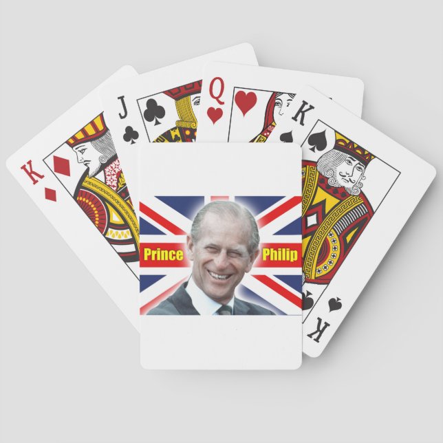 HRH Prince Philip - Super! Playing Cards (Back)