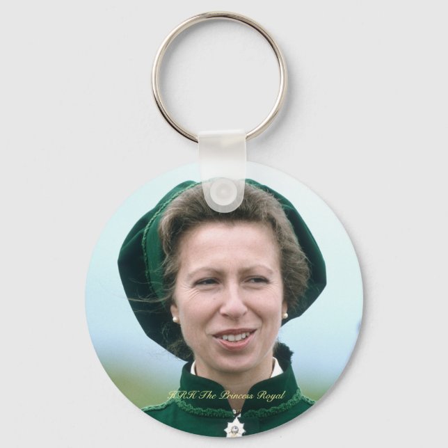 HRH Princess Anne Warminster Key Ring (Front)