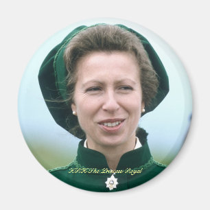 HRH Princess Anne Warminster Magnet