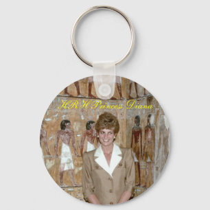 HRH Princess Diana Egypt 1992 Key Ring
