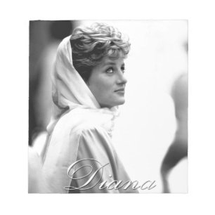 HRH Princess Diana Egypt - Pro Photo Notepad