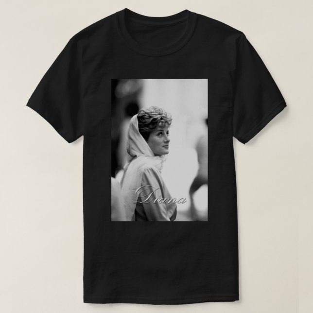 HRH Princess Diana - Professional Photo   T-Shirt (Design Front)