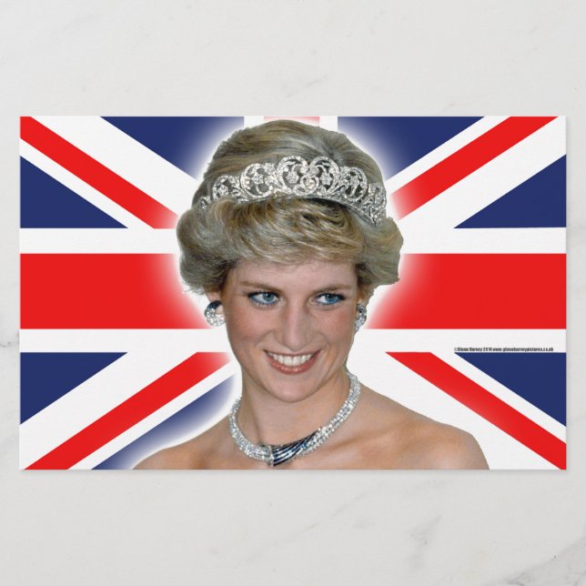 HRH Princess Diana Union Jack (Front)