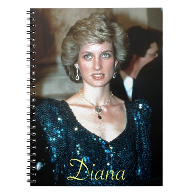 HRH Princess Diana Vienna 1986 Notebook (Front)