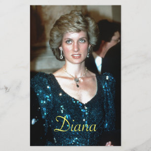 HRH Princess Diana Vienna 1986 Stationery