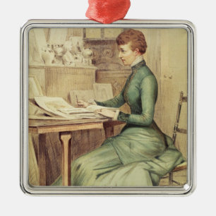 HRH The Princess of Wales Metal Ornament