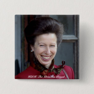 HRH The Princess Royal 15 Cm Square Badge