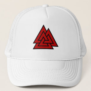 Hrungnir's Heart (red & black) Trucker Hat