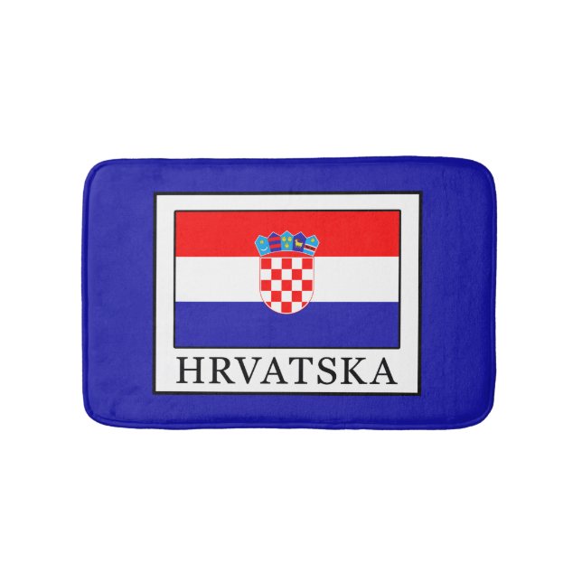 Hrvatska Bath Mat (Front)