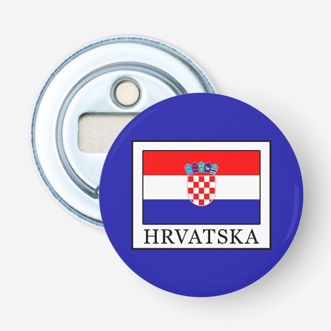 Hrvatska Bottle Opener (Front)