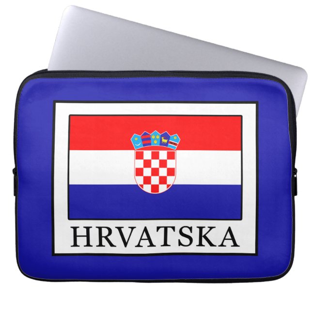 Hrvatska Laptop Sleeve (Front)