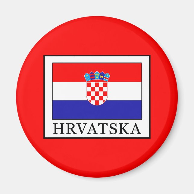 Hrvatska Magnet (Front)