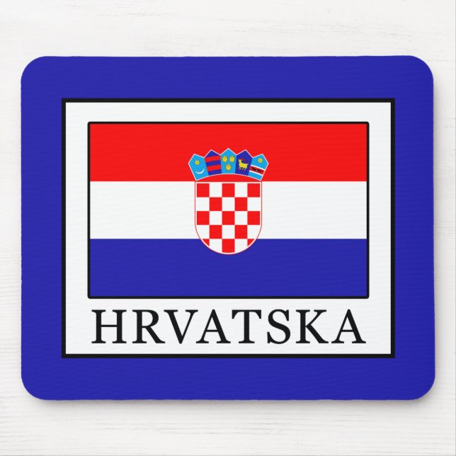 Hrvatska Mouse Pad (Front)