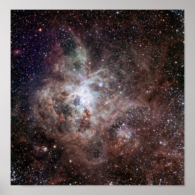 HS-1999-12 Tarantula Nebula NASA Poster (Front)
