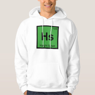 Hs - Haight Street San Francisco Chemistry Symbol Hoodie